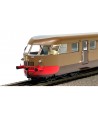 OS.KAR. H0 2056 - FS ALn 56.2038 motorizzata livrea castano isabella rosso ep. II-III