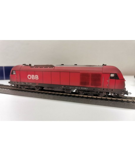 ROCO H0 41348A - Locomotiva diesel Rh 2016 OBB Ep. VI *Seconda mano*