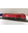 ROCO H0 41348A - Locomotiva diesel Rh 2016 OBB Ep. VI *Seconda mano*