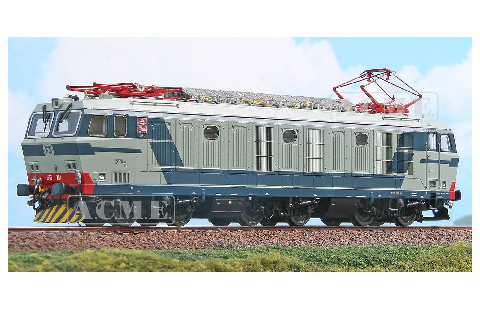 ACME H0 60620 Loco elettrica FS E633.204 livrea origine Ep. V-VI