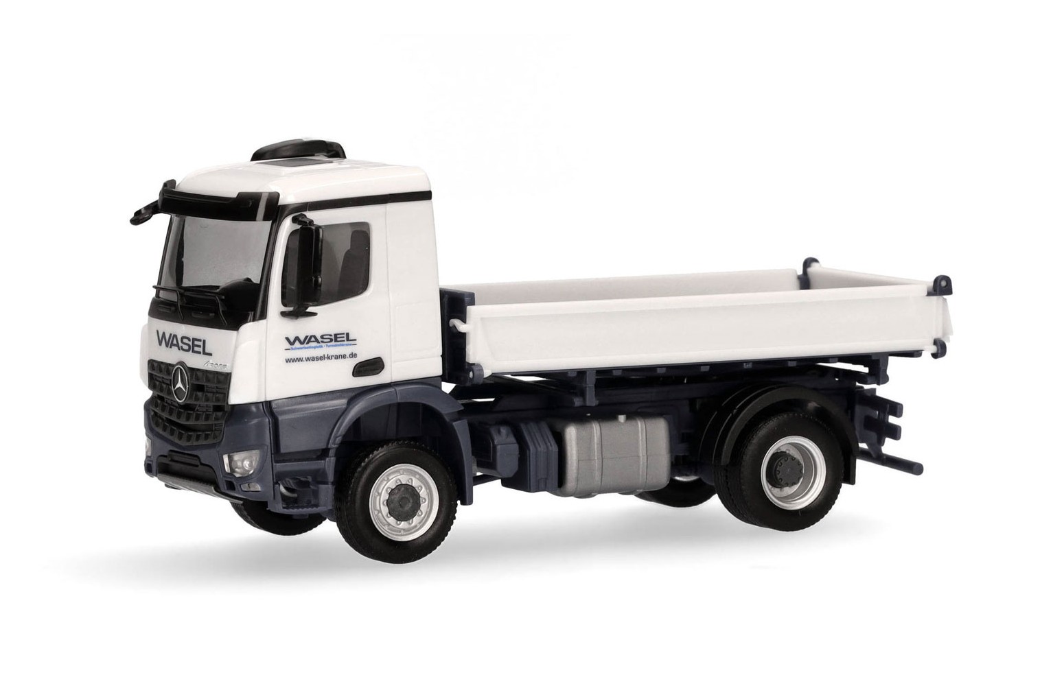 HERPA 318181 Mercedes Arocs M 4x4 ribaltabile trilaterale "Wasel" - 1:87
