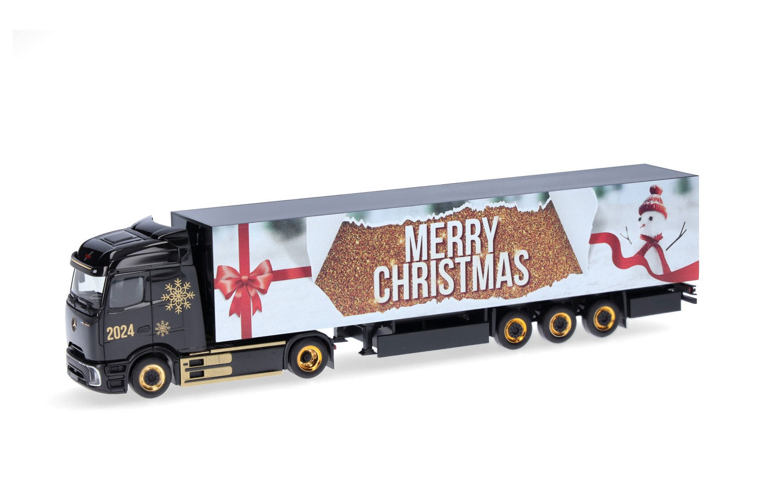 HERPA 318310 Mercedes eActros 600 Procabin  "Christmas 2024" - 1:87