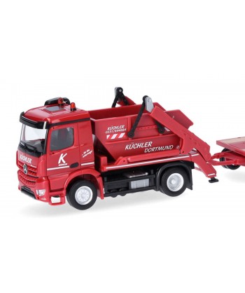 HERPA 318396 Mercedes Arocs skip loader AK12 rimorchio TU3 "Küchler" - 1:87