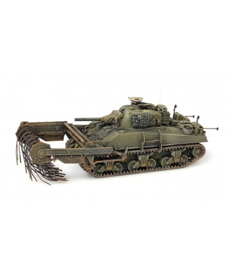 RTITEC 387.117 - UK-US M4A4 Crab, carro antisminamento, resina, H0-1:87