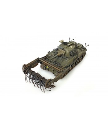 RTITEC 387.117 - UK-US M4A4 Crab, carro antisminamento, resina, H0-1:87