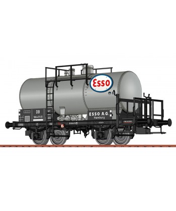 BRAWA H0 50850 Carro cisterna a 2 assi Z[P] "Esso" delle DB, ep. III