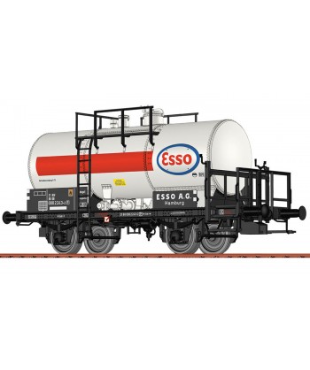 BRAWA H0 50855 Carro cisterna a 2 assi Z[P] "Esso" delle DB, ep. IV