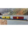 BRAWA H0 48108 - Carro Intermodale Tipo Sffggmrrss36 - VTG Ep. VI (seconda mano) BRAWA H0 48108 - Carro Intermodale Tipo Sffggmrrss36 - VTG Ep. VI (seconda mano)