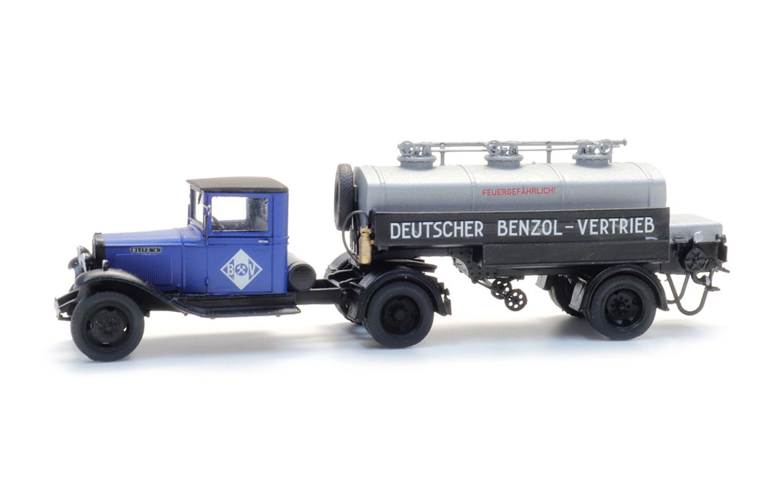 ARTITEC 387.629 - Autocisterna Opel Blitz 6 Aral - H0-1:87