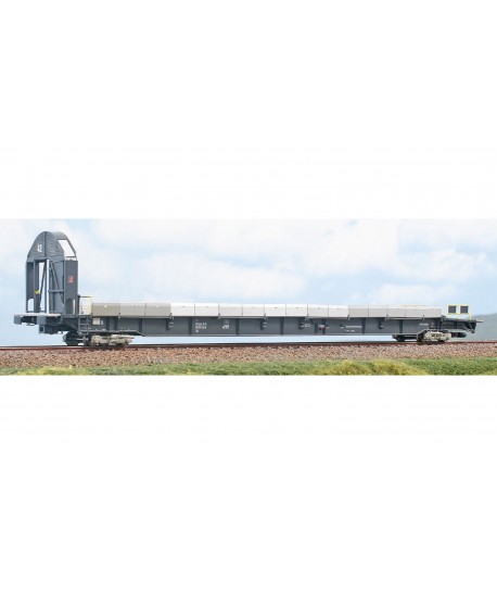 NME H0 538600 Carro trasporto auto BLS con arco di protezione, epoca VI
