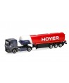 HERPA 318136 MAN TGS TN Semirimorchio cisterna per benzina "Hoyer" - 1:87