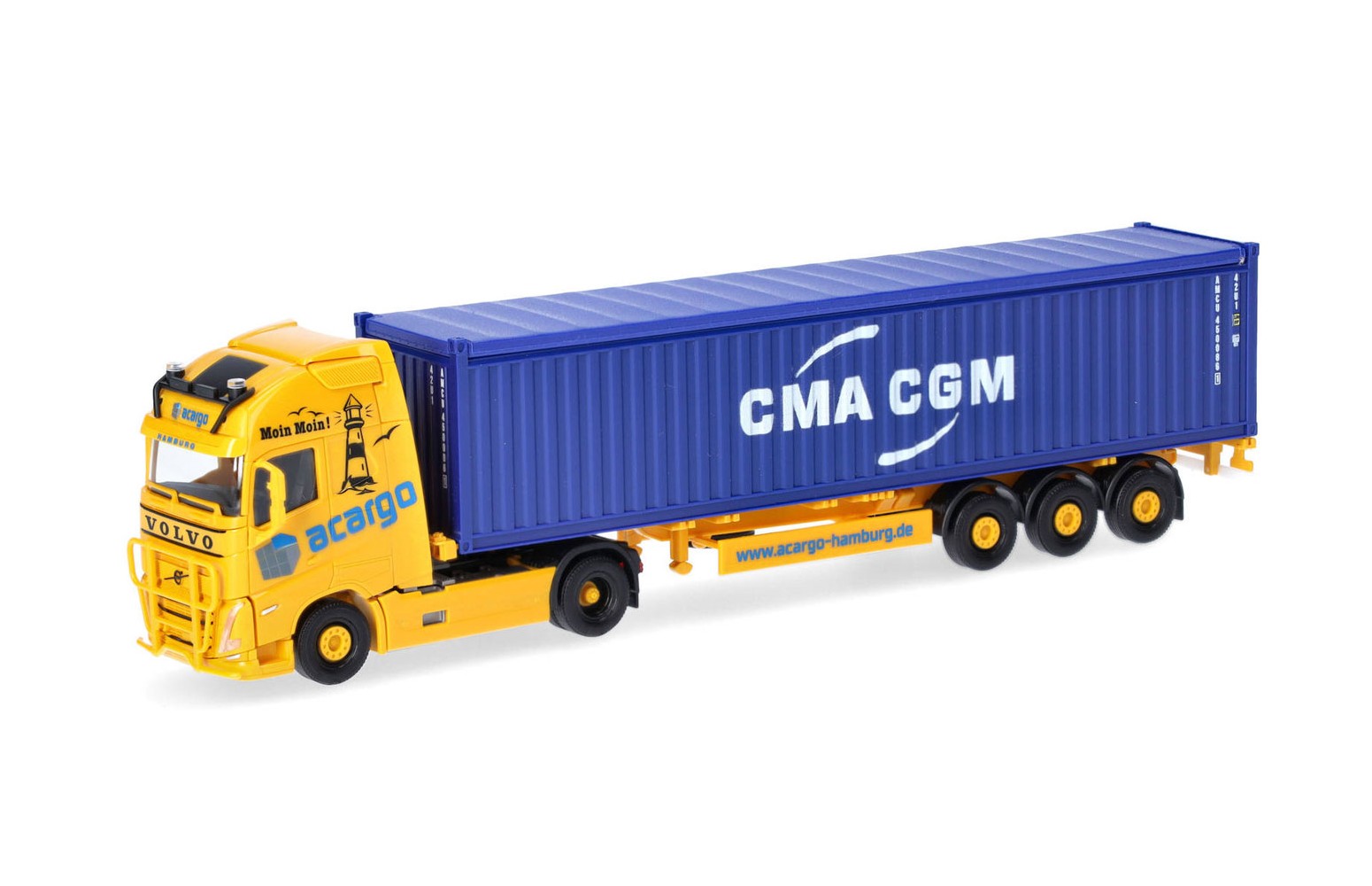 HERPA 318822 Volvo FH GL XL 2020 "Acargo/CMA-CGM" - 1:87