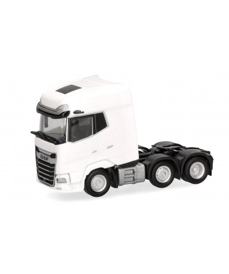 HERPA 318990 Trattore DAF XG+ 3 assi (6x2), bianco - 1:87
