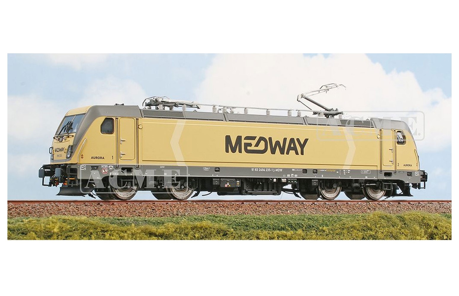 ACME H0 69698 Locomotiva TRAXX 494 235 'Aurora', livrea Medway, ep.VI *SOUND*