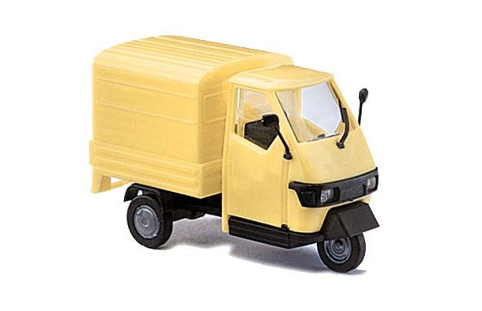 BUSCH 60206 - Ape Piaggio, giallo, in kit di montaggio - 1:87
