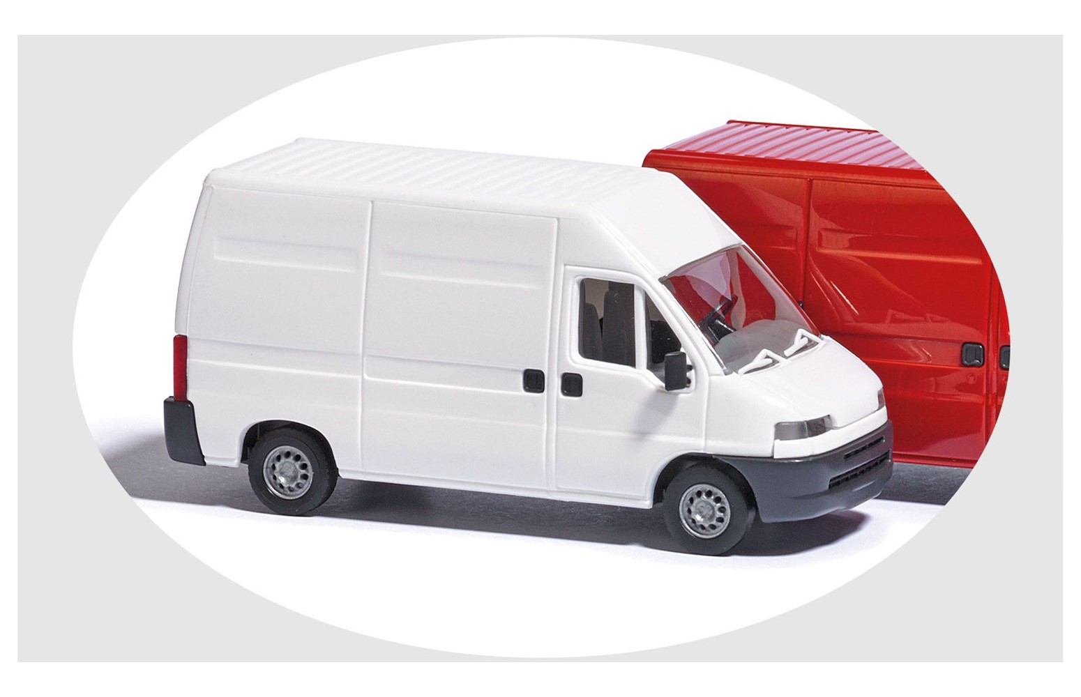 BUSCH 89112 - FIAT Ducato, bianco - 1:87
