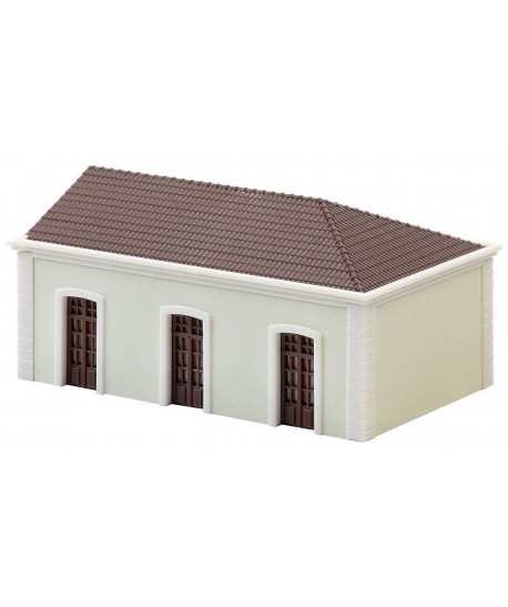 FALLER H0 190621 Edifici laterali ai binari della stazione ferroviaria di "Collenibbio" in kit