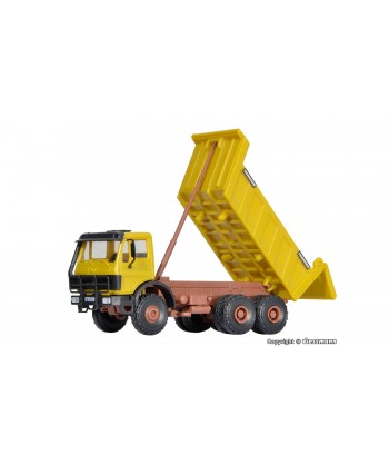 KIBRI H0 14053 MB con cassone ribaltabile fuoristrada a 3 assi in KIT