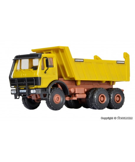 KIBRI H0 14053 MB con cassone ribaltabile fuoristrada a 3 assi in KIT