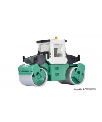 KIBRI H0 11502 Rullo stradale Bomag "SchwarzBau" in KIT