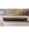 RIVAROSSI H0 2511 carrozza passeggeri FS, tipo Bz 31052, 2a cl., castano/isabella, ep. III (seconda mano)