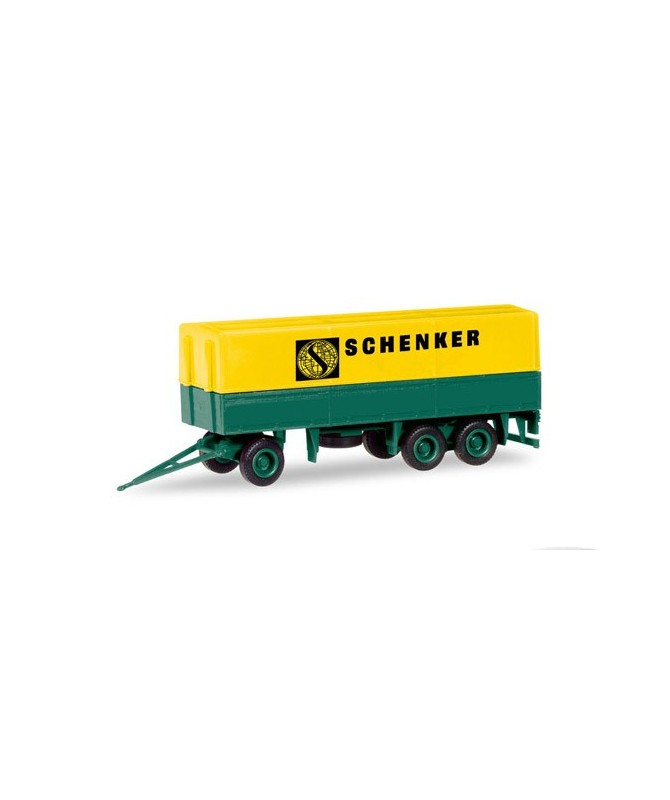 HERPA 013338 – Minikit Rimorchio telonato “SCHENKER” – 1:87