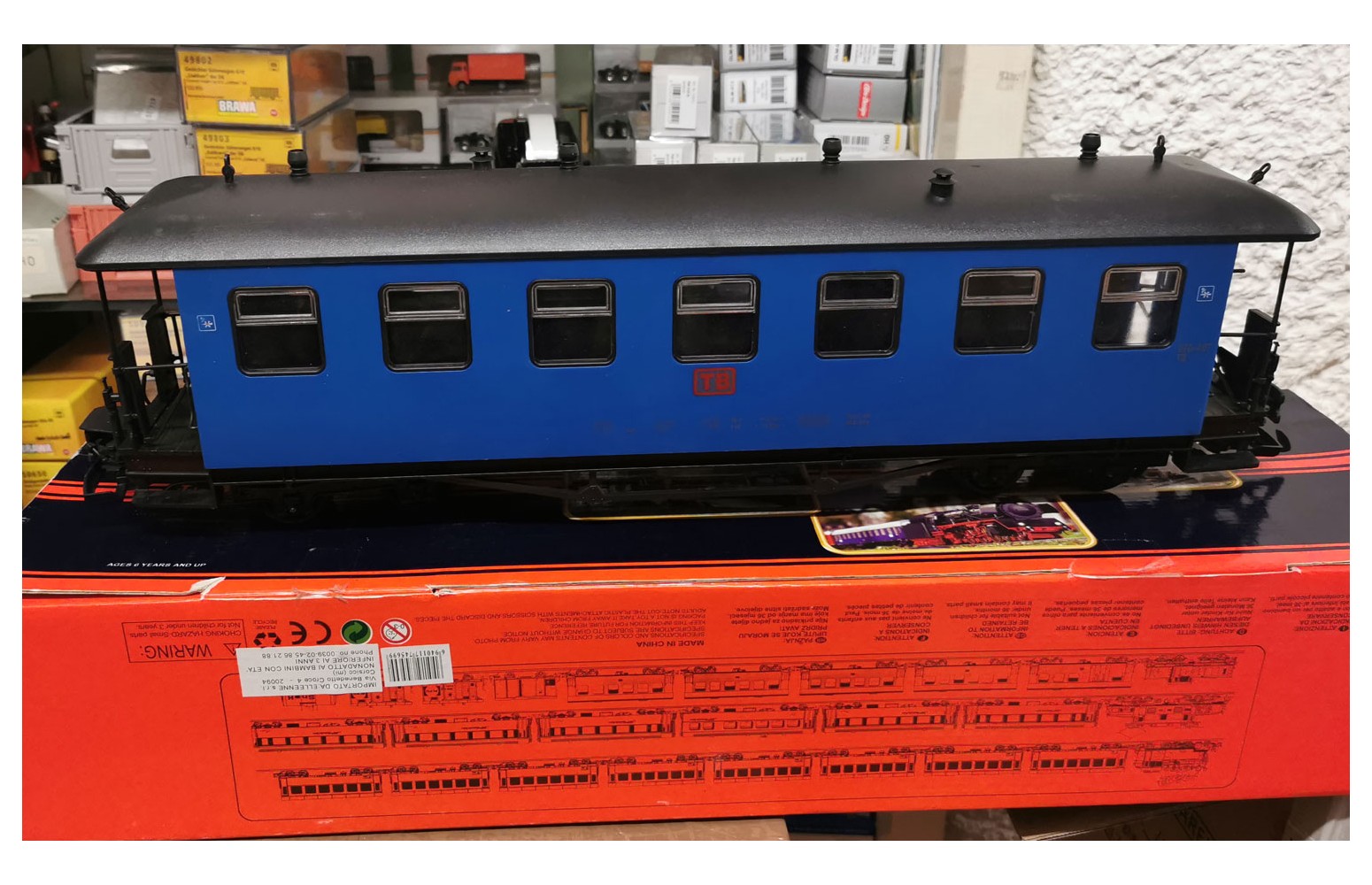 TRAIN 757-5803 - carrozza passeggeri TB, scala G (Seconda mano)