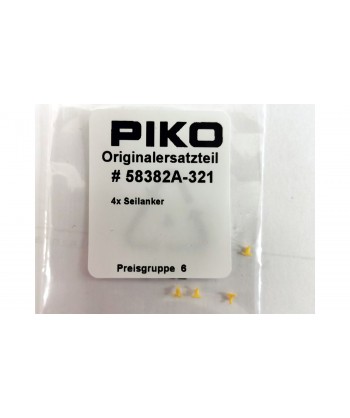 PIKO H0 ET58382A-321 - 4 ancore per cavi