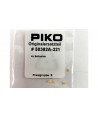 PIKO H0 ET58382A-321 - 4 ancore per cavi