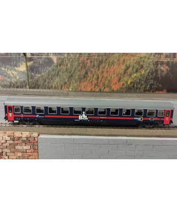 RIVAROSSI H0 HR 4357 - Set 2 carrozze UIC-Z1 ristrutturate, IntercityNotte Basic  FS VI