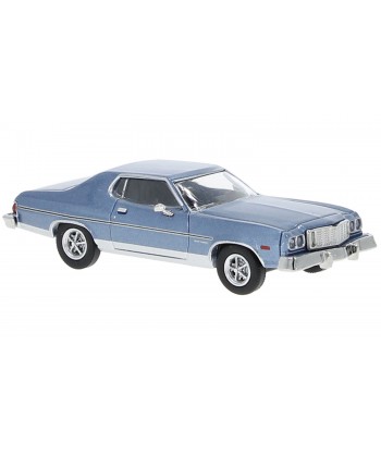 BREKINA 19730 -  Ford Gran Torino, blu metall., 1976, 1:87