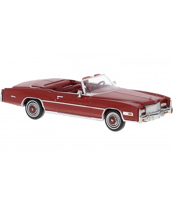 BREKINA 19758 - Cadillac Eldorado Convertible, rosso, 1976, 1:87
