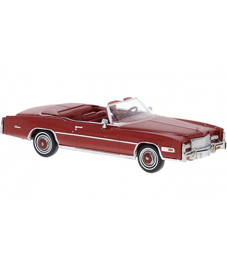 BREKINA 19758 - Cadillac Eldorado Convertible, rosso, 1976, 1:87