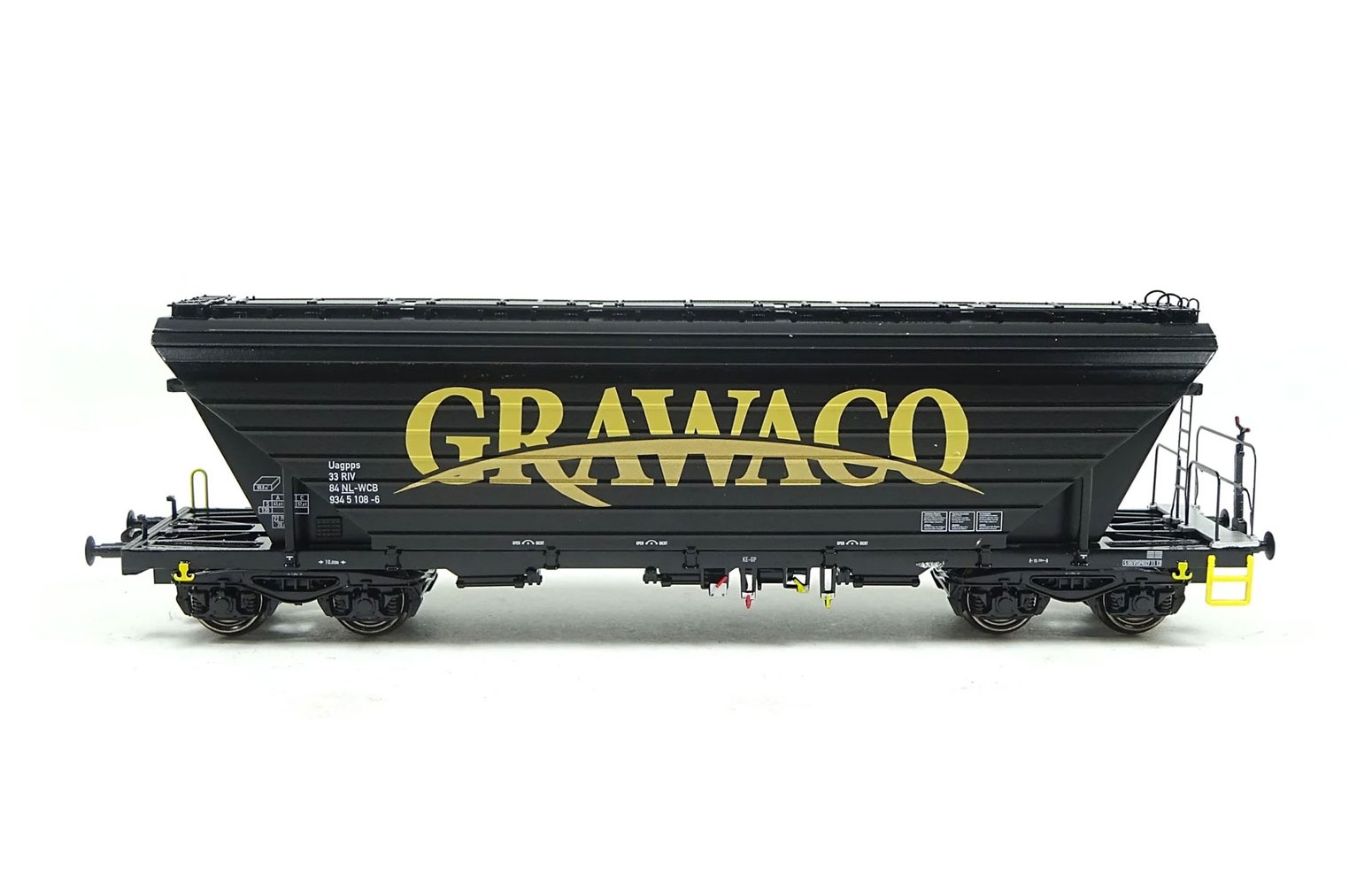NME H0 513601 - Carro per cereali Uagpps 80mc, GRAWACO, Ep.VI