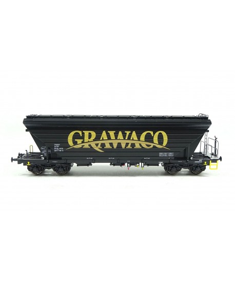 NME H0 513601 - Carro per cereali Uagpps 80mc, GRAWACO, Ep.VI