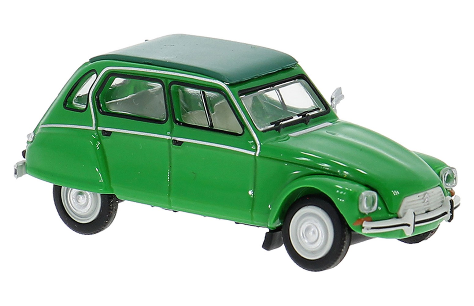 BREKINA 14258 - Citroen Dyane Cabrio chiusa, verde - 1:87