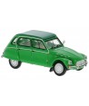 BREKINA 14258 - Citroen Dyane Cabrio chiusa, verde - 1:87