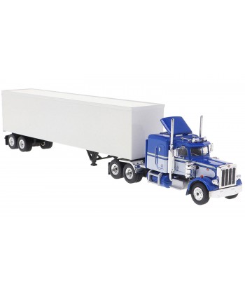 BREKINA 85716 - Peterbilt 359 con semirimorchio furgonato - 1:87