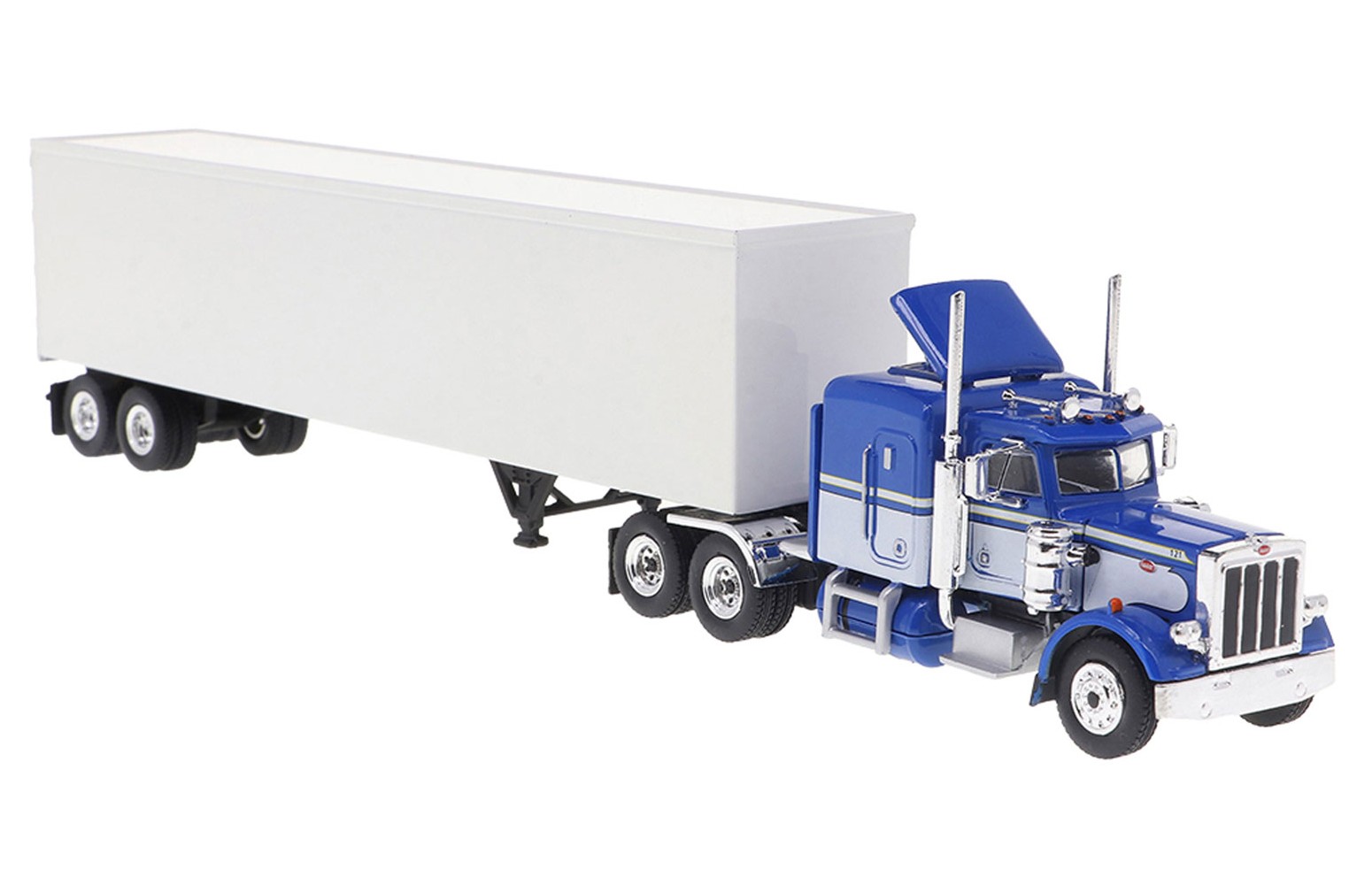 BREKINA 85716 - Peterbilt 359 con semirimorchio furgonato - 1:87