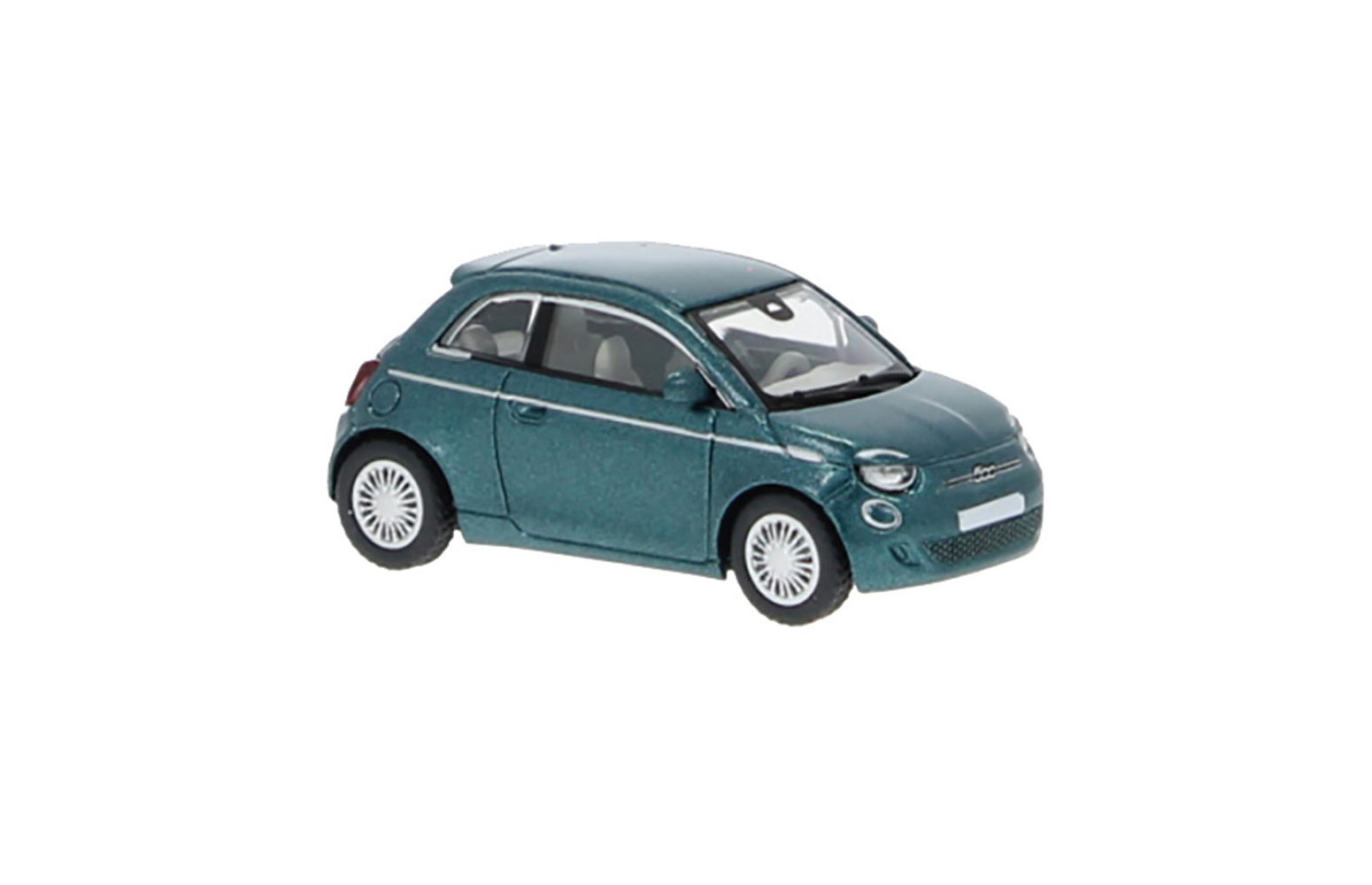Premium ClassiXXs 870563 - Fiat 500e, verde scuro - 1:87