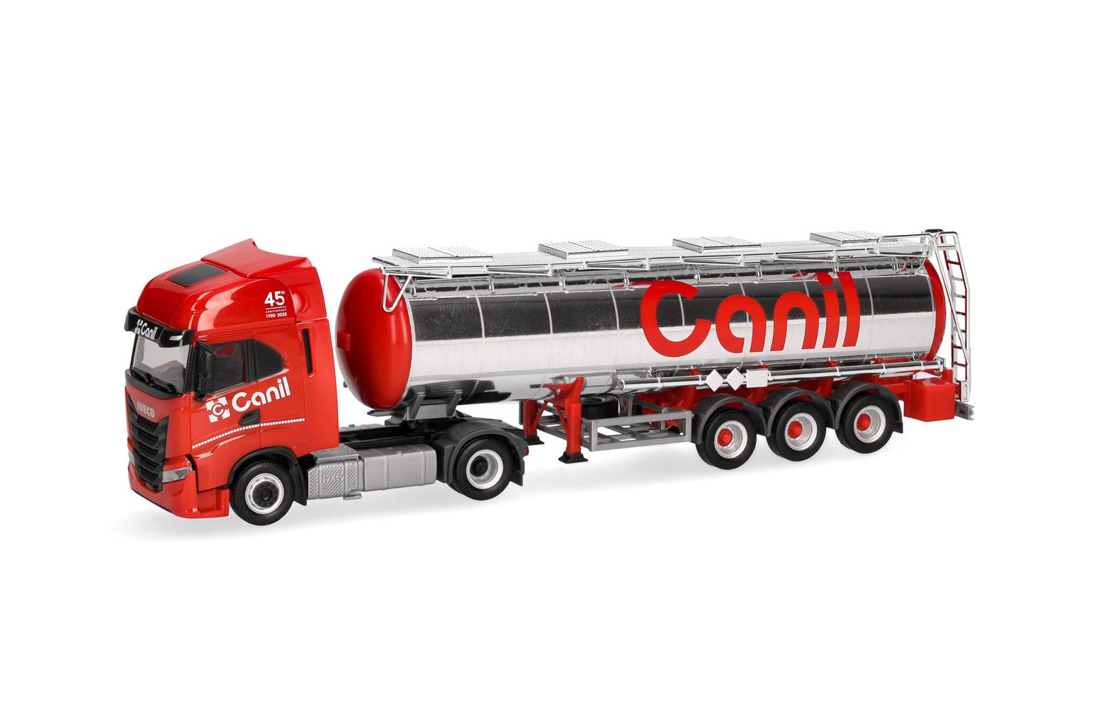 HERPA 319041 Iveco S-Way con cisterna chimica"Canil" - 1:87