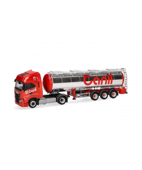 HERPA 319041 Iveco S-Way con cisterna chimica"Canil" - 1:87
