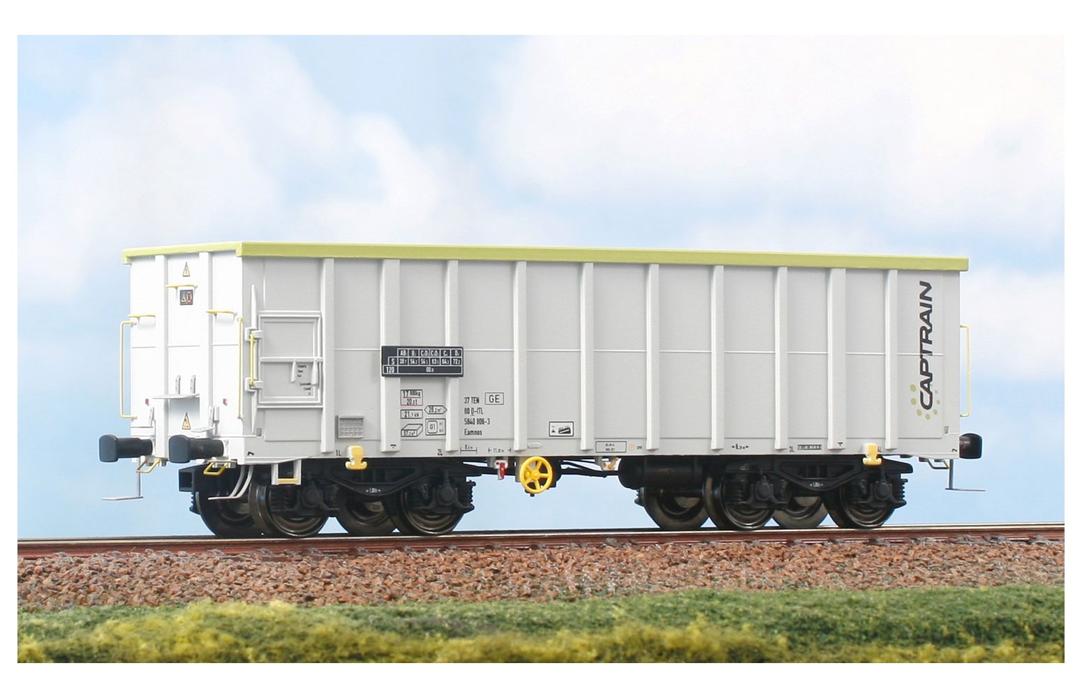 NME H0 542604 Carro aperto Eamnos CAPTRAIN, Epoca VI