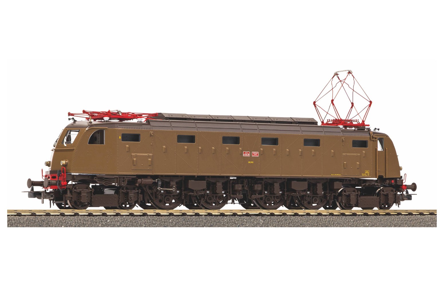 PIKO H0 97804 Locomotiva Elettr. E.428.230 Aerodinamica 3^ Serie FS Ep.III - *SOUND*