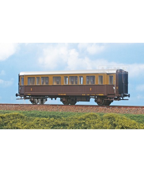 ACME H0 51142 Carrozza a 3 assi Tipo FS 1904 BIy 34610 in livrea castano/Isabella Ep. III