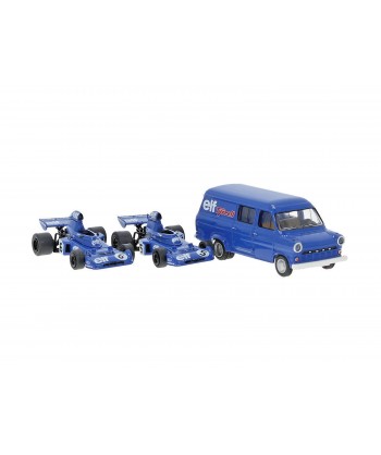 BREKINA 22871, Set Tyrrell 006, Formula 1, GP Nürburgring, 1973, Elf, 1:87