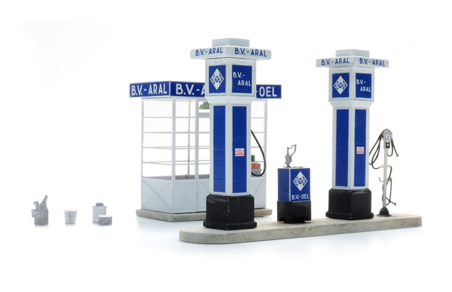 ARTITEC H0 387.632 Stazione di servizio ARAL, resina