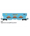 L.S. MODELS H0 30592 Carro Tagnpps azzurro, MILLET SNCF, ep. VI