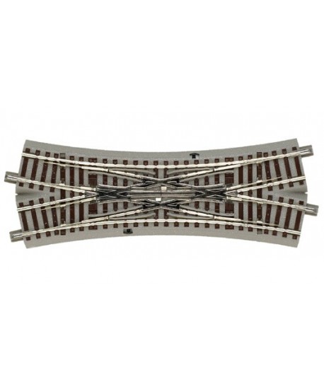 ROCO H0 61164 – Deviatoio incrocio doppio GeoLine