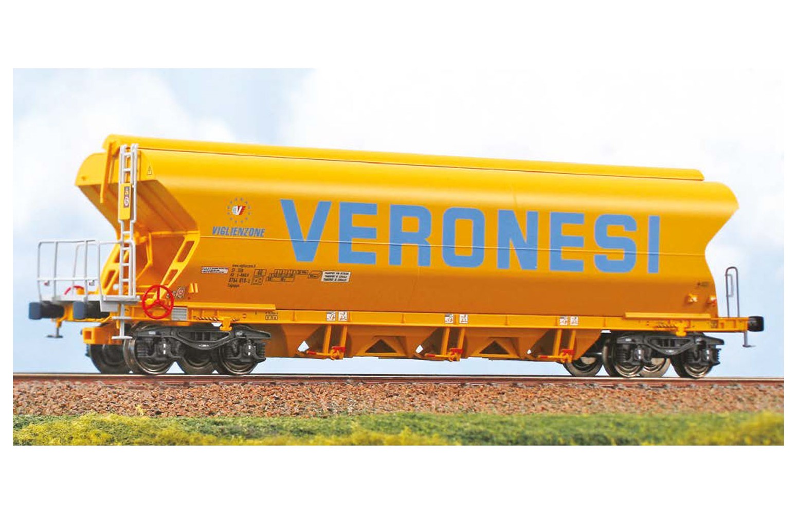 BLACKSTAR H0 BS10025 Carro tramoggia Tagnpps, Veronesi, logo nuovo Ep. VI